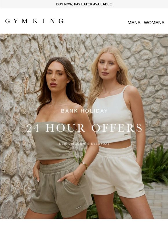 FLASH up to 50% off summer styling for 24 hours 😍