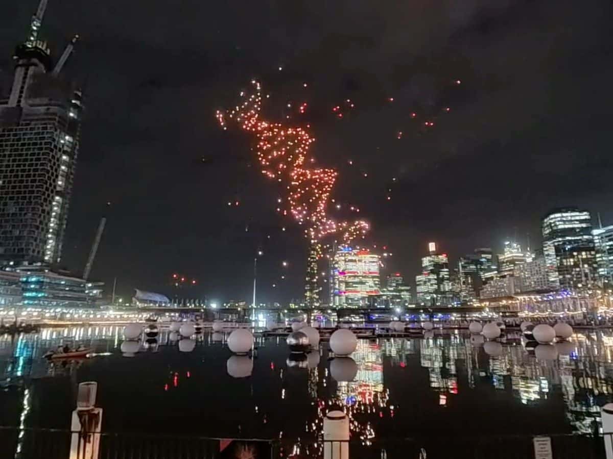 RIP to the 89 Vivid Drones That Plunged Into Sydney Harbour Last Night