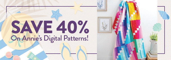 Save 40% On Annie's Digital Patterns