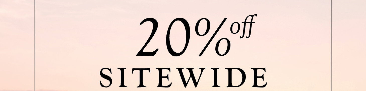 20% off Sitewide