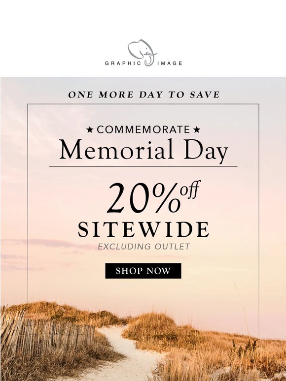 One More Day to Save!