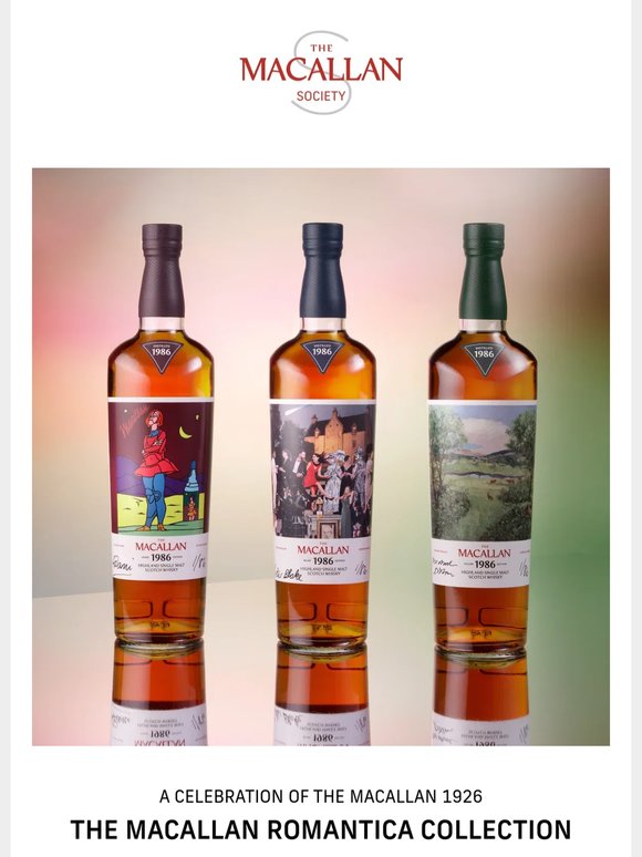 Introducing The Macallan Romantica Collection
