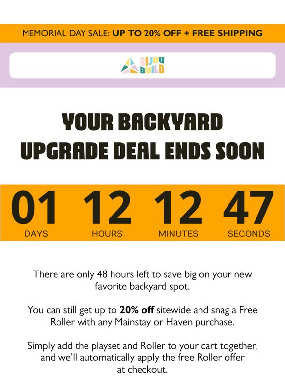 48 hours left: Your free gift is waiting