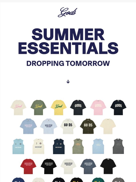 SUMMER ESSENTIALS.