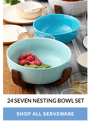 24 SEVEN NESTING BOWL SET  [SHOP ALL SERVEWARE]