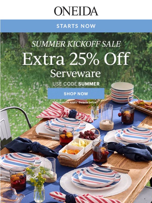 Summer Is ON 🌞 Take 25% OFF