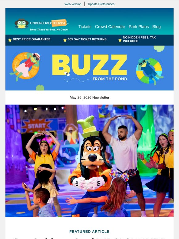 It's Time for Cool Kids' Summer at Disney World!