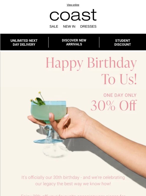 🎉 Happy Birthday To Us!