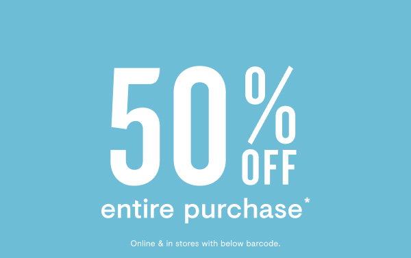 50% off