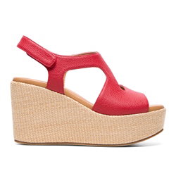 Massimo Red Sandals
