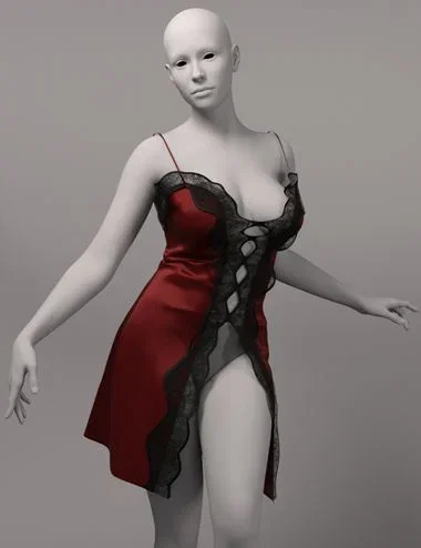 dForce EG HIBF Sexy Nightgown for Genesis 9