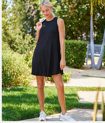 The Tunic Tank Dress with Built-in Bra