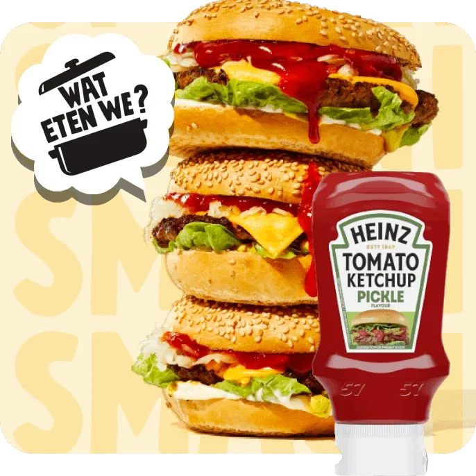 Heinz tomaten ketchup pickle