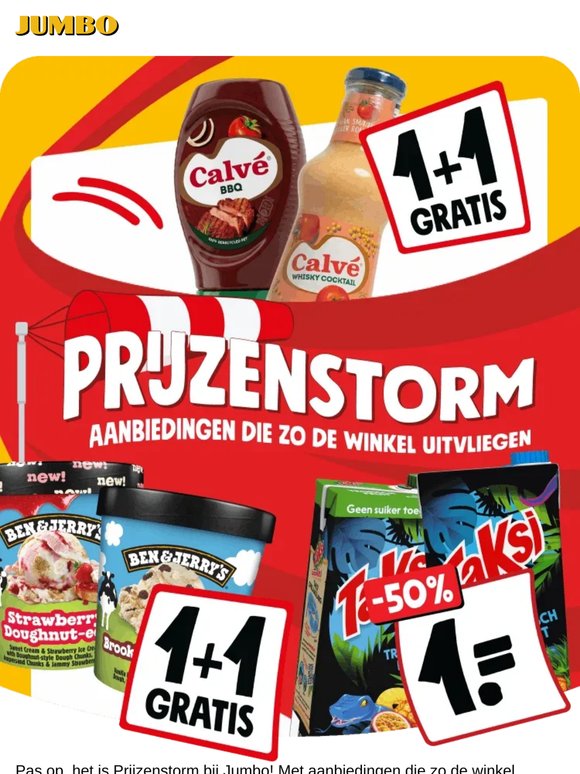 Het is weer Prijzenstorm bij Jumbo