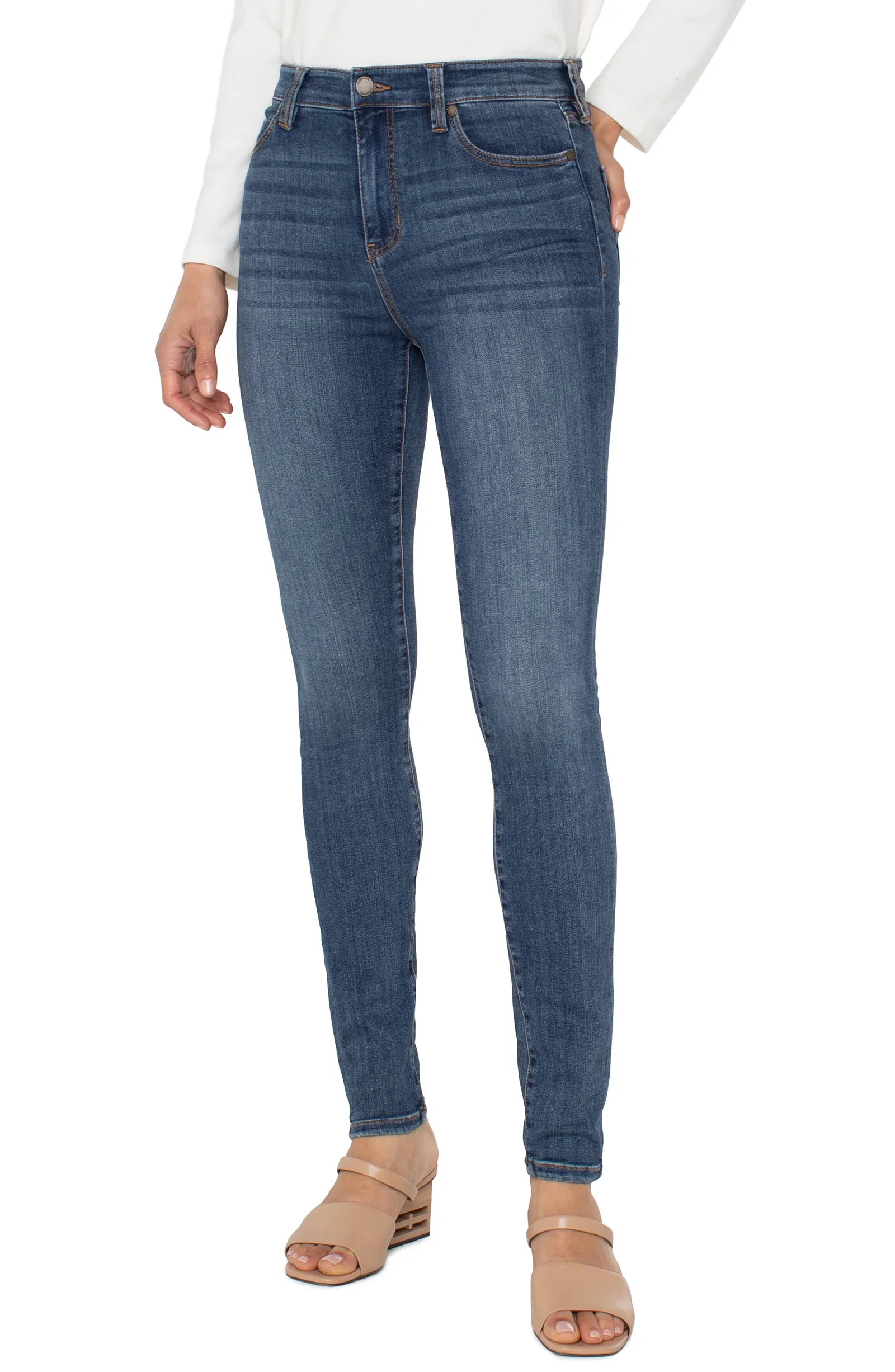 Image of ABBY SKINNY HIGH PERFORMANCE ECO DENIM