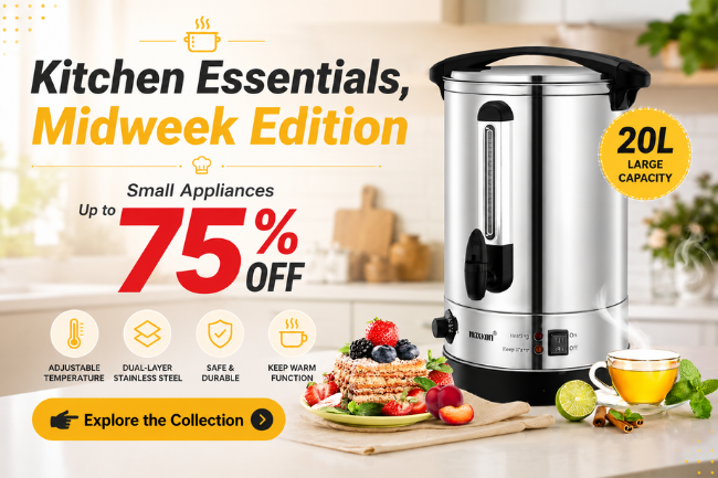 CrazySales: Kitchen Appliances Up to 75% Off
