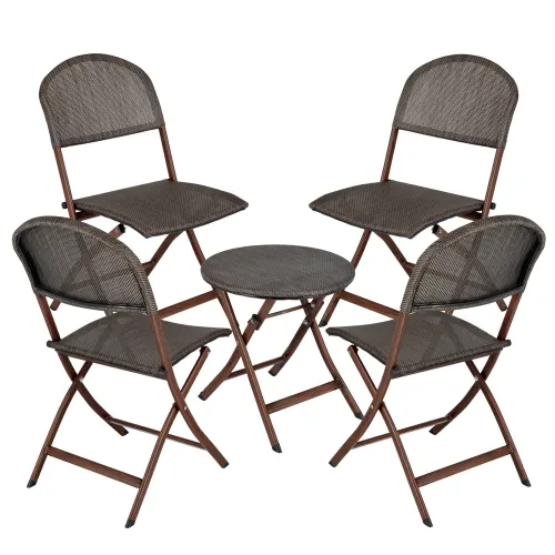Outdoor Bistro-Set Romalia 5-tlg.