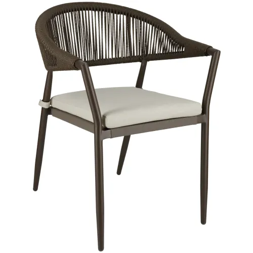 Outdoor Stuhl Calero inklusive Sitzkissen