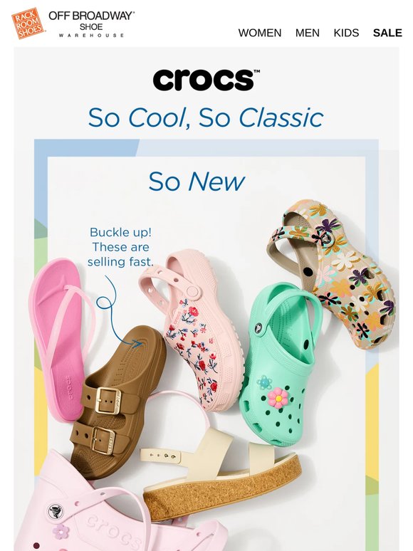 Brace Yourself: New Crocs Just Dropped