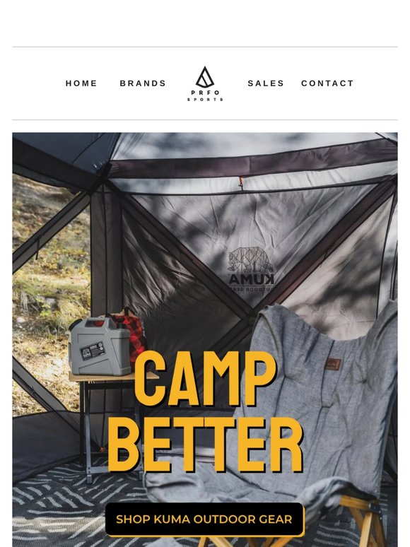 Camp Comfort, Upgraded
