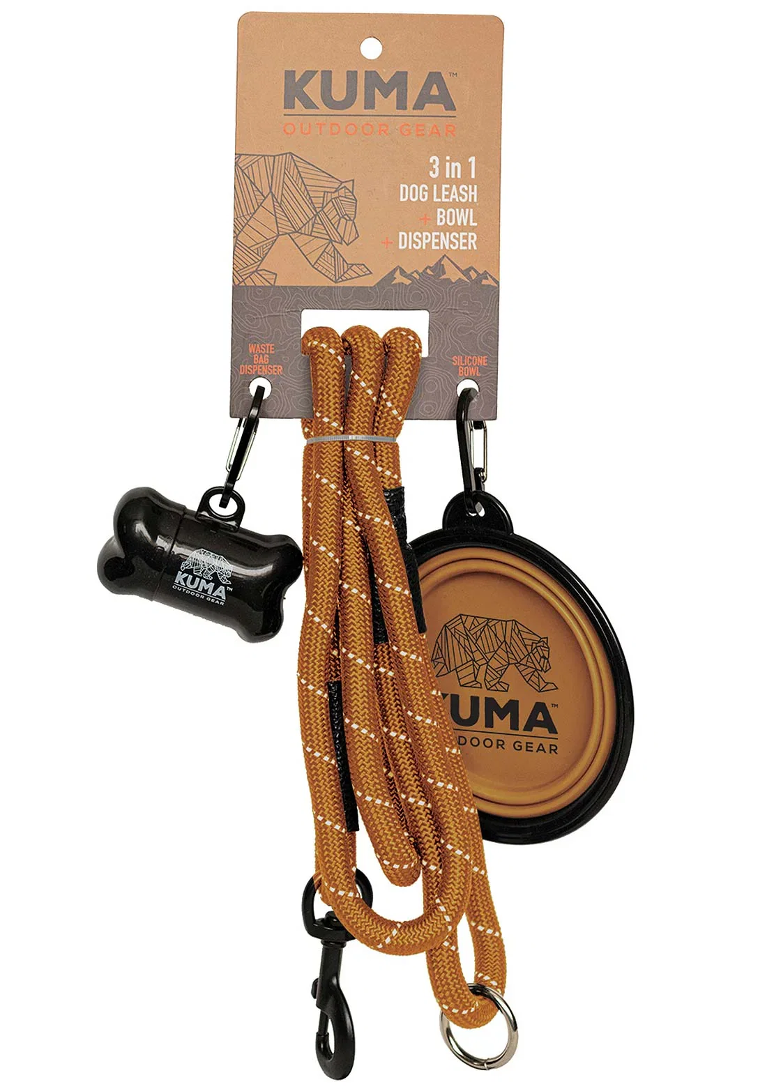 Image of Kuma Outdoor Gear 3 in 1 Dog Leash