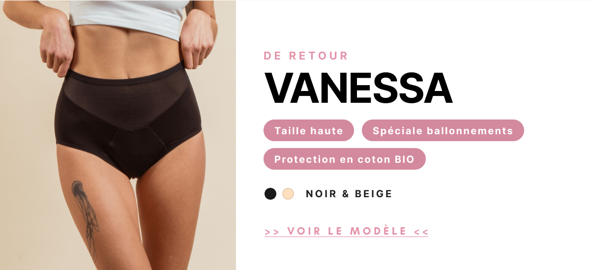 Culotte menstruelle Vanessa