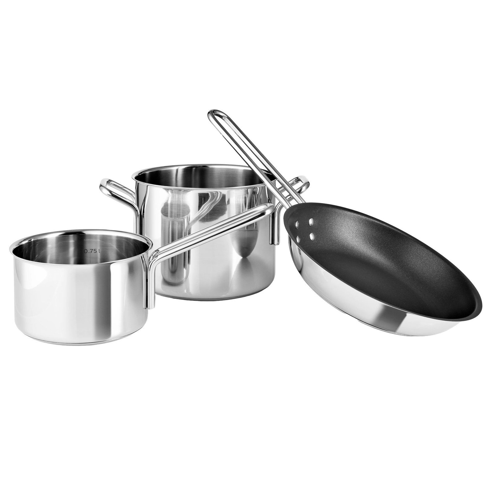 Eva trio Grydesæt 2 dele + stegepande 20 cm