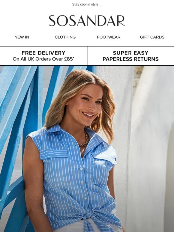 New In! Heatwave-Friendly Tops ☀