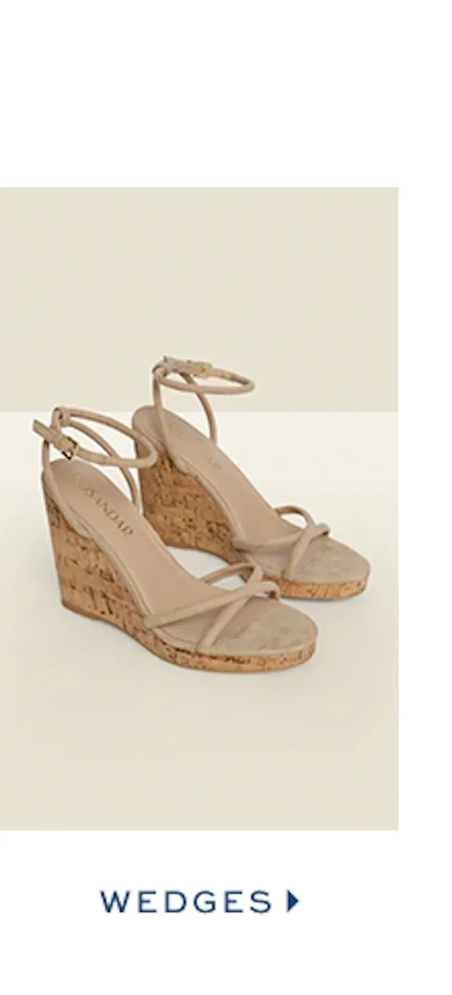 Taupe Faux Suede Strappy Cork Wedge Espadrilles