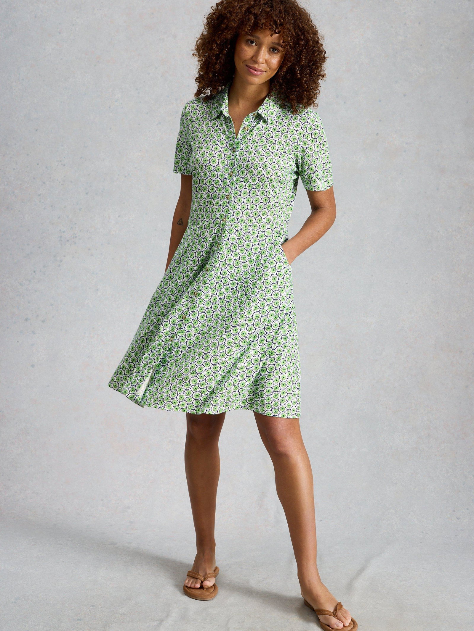 Shop Ria Jersey Shirt Dress