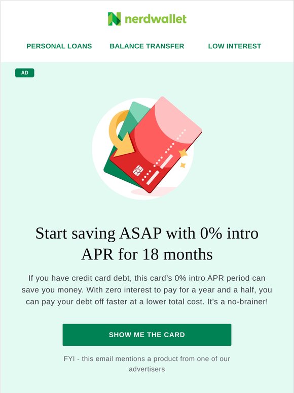👋 Hello, 0% intro APR