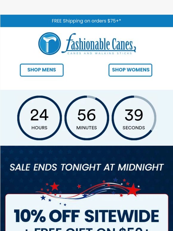 ⏰ LAST CHANCE: Sale Ends at Midnight Tonight