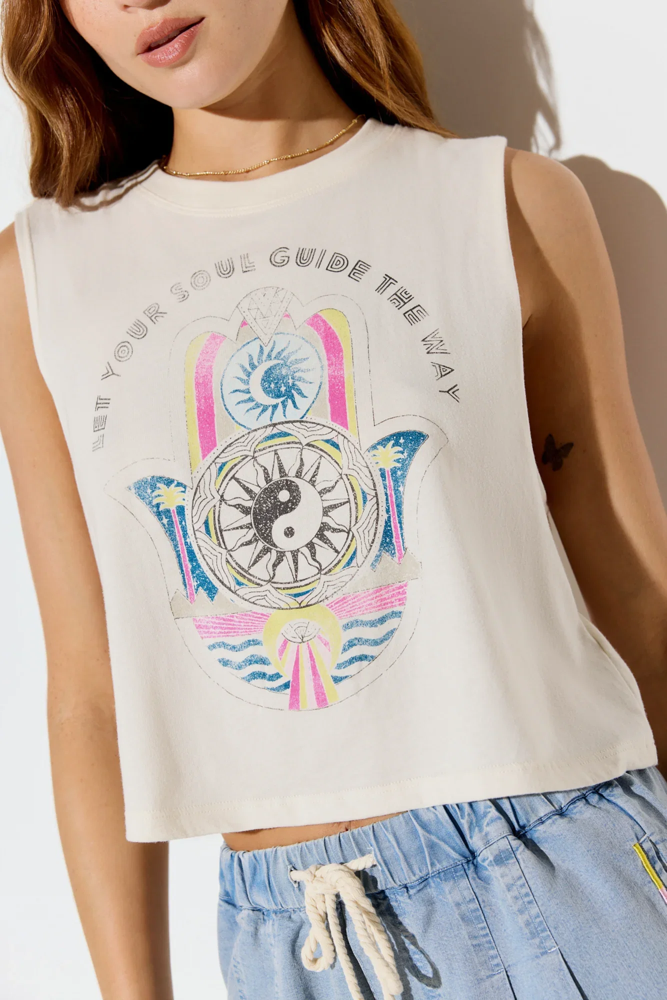 Image of Spirit Cotton Crop Tank