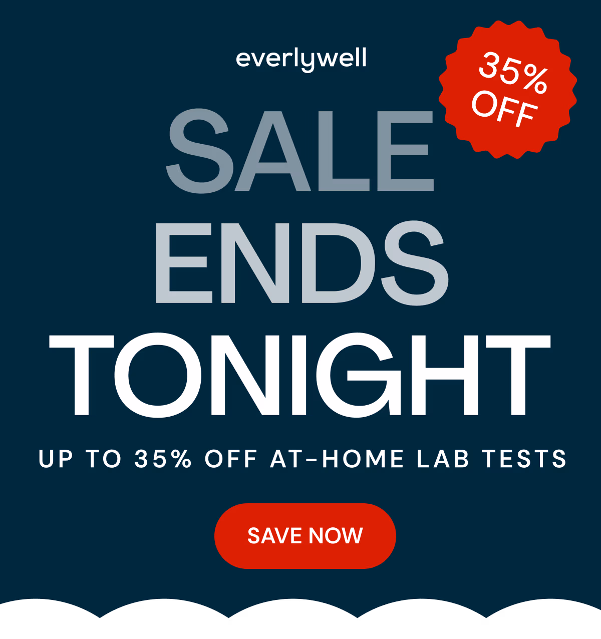 up to 35% OFF at-home lab tests