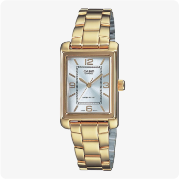 Casio Vintage Analog Silver Dial LTP1234