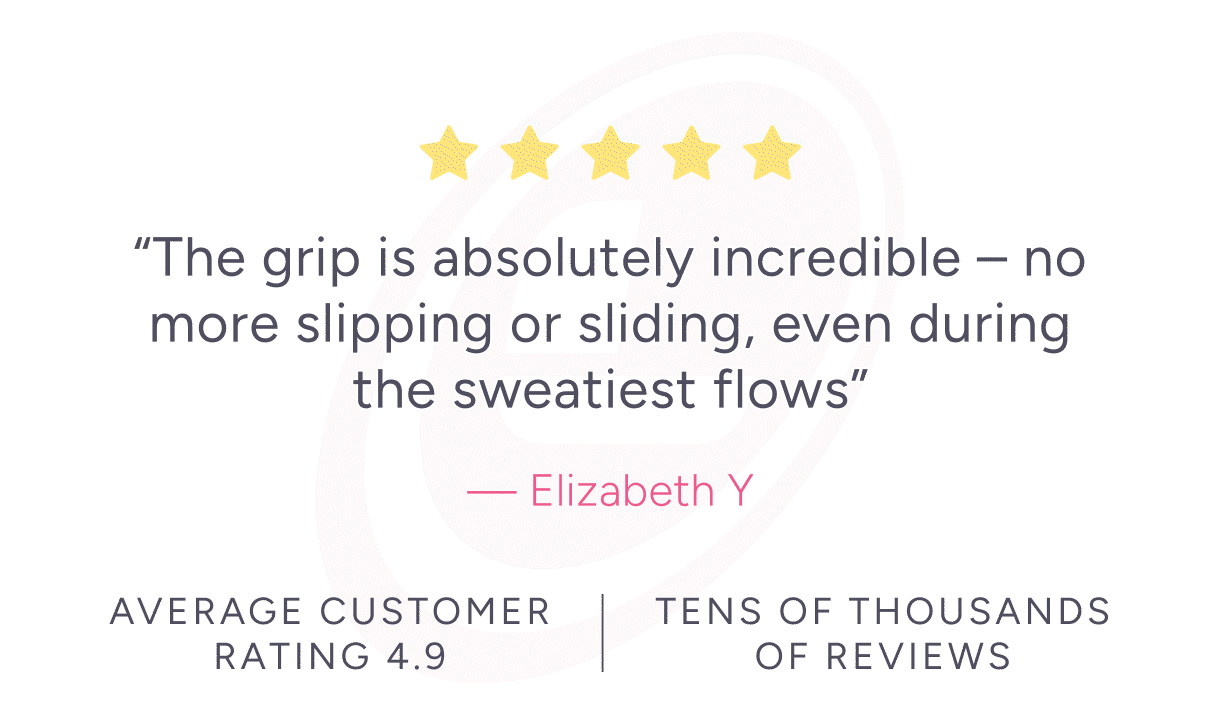Average customer rating 4.9 | Tens of thousands of reviews 