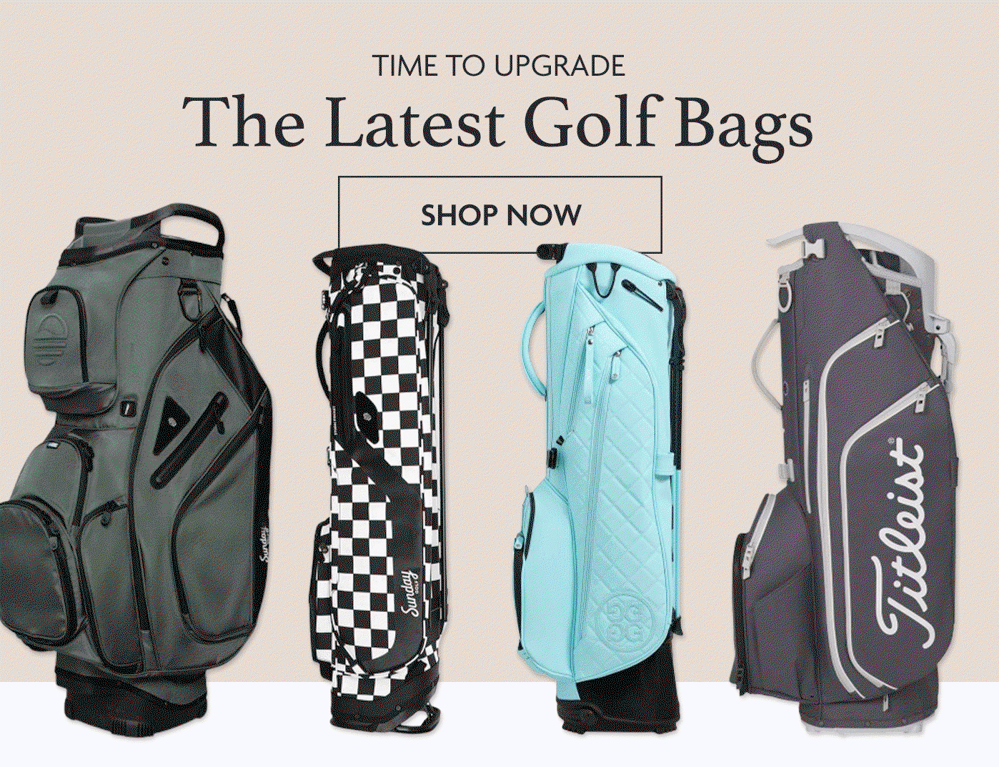 The Latest Golf Bags