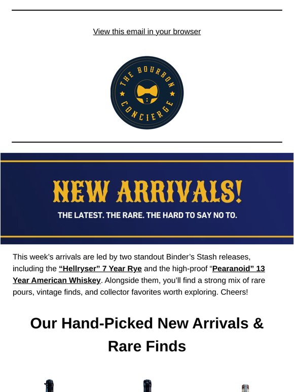 Standout Binder’s Stash Releases + Other New Arrivals