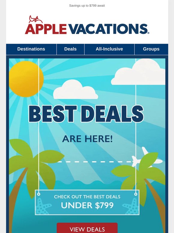 Get Ready To Jet Off For Under $799