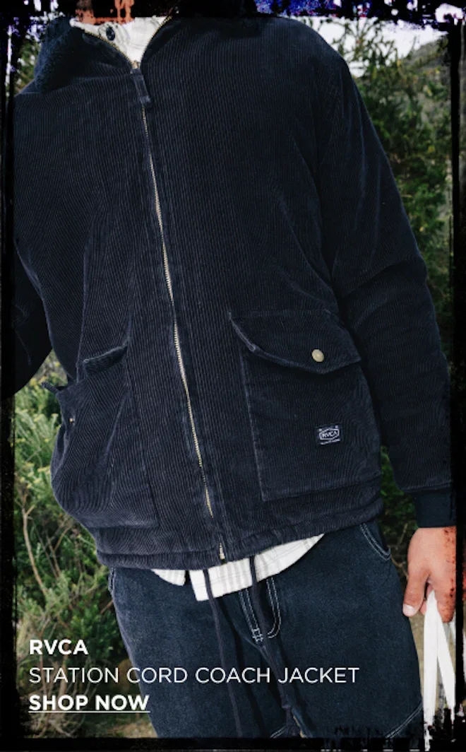 STATION CORD COACH JACKET