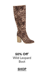 Wild Leopard Boot