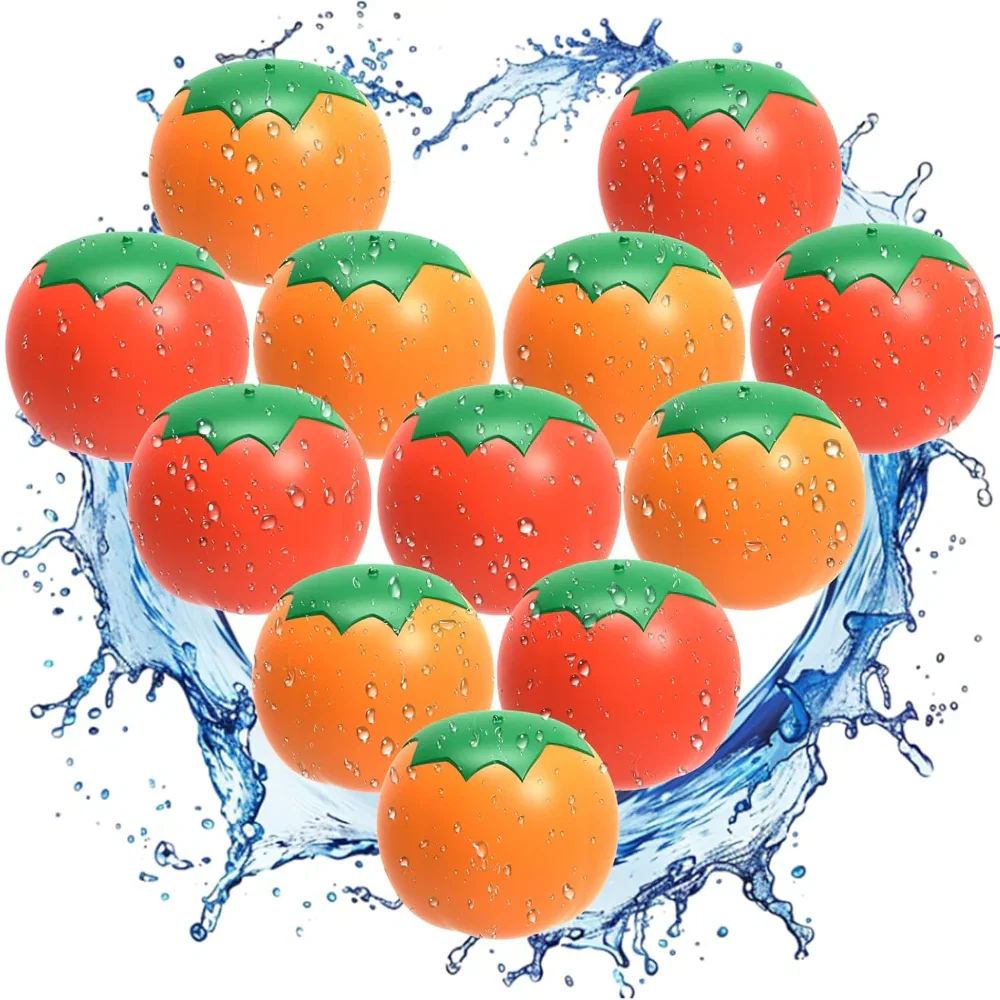 Reusable Water Balloons - Self Sealing Soft Silicone for Kids Outdoor, Pool, and Beach Play