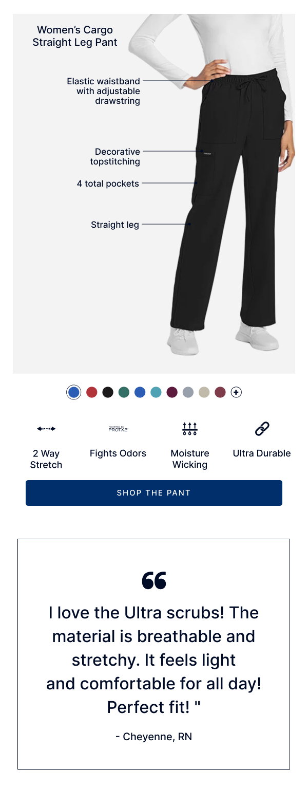 Shop the Women's Straight Leg Cargo Pant