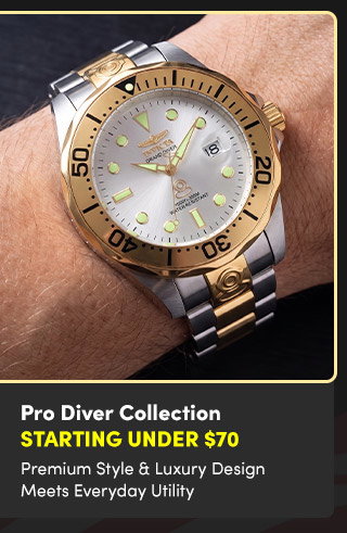 INV-3050  INVICTA Pro Diver | Premium Style & Luxury Design Meets Everyday Utility