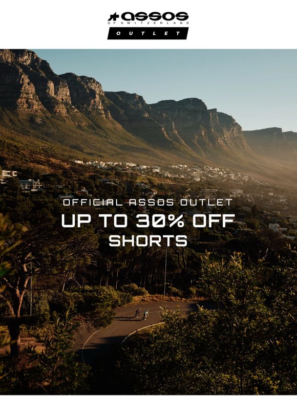 Assos Outlet: Up to 30% off Shorts