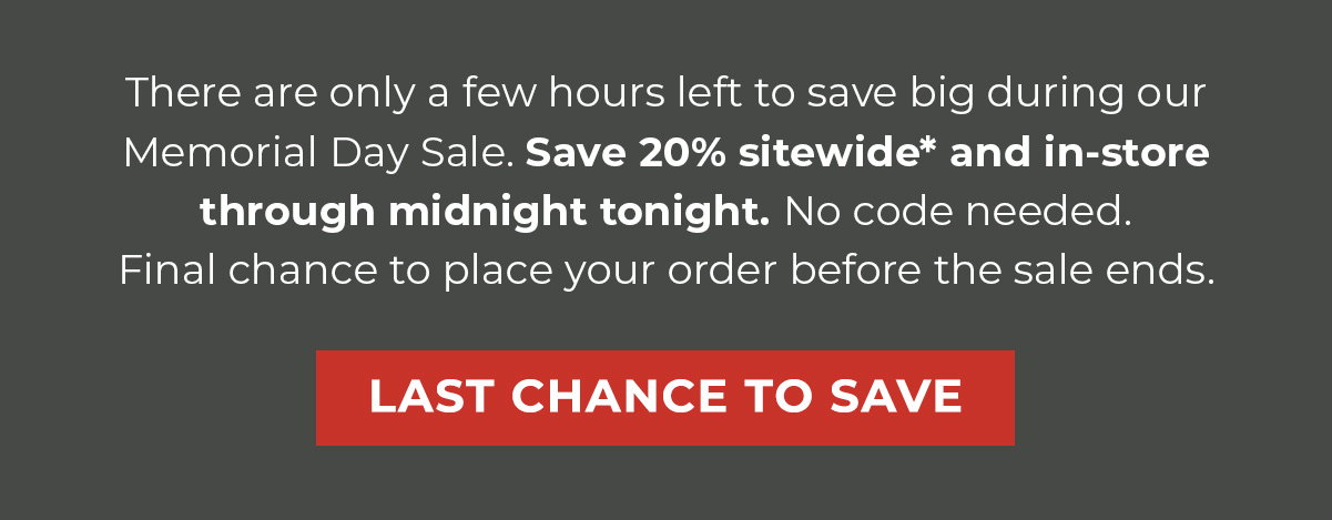 Last Chance to Save