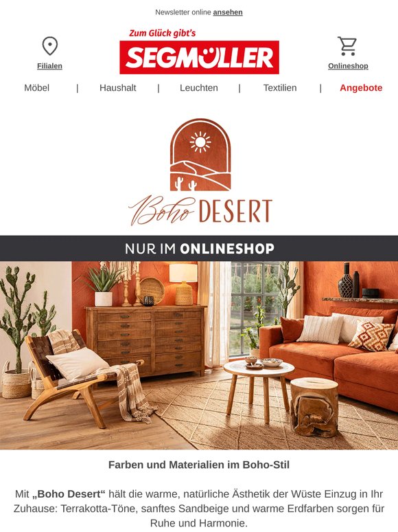 Naturnahes Wohnen im Boho-Stil