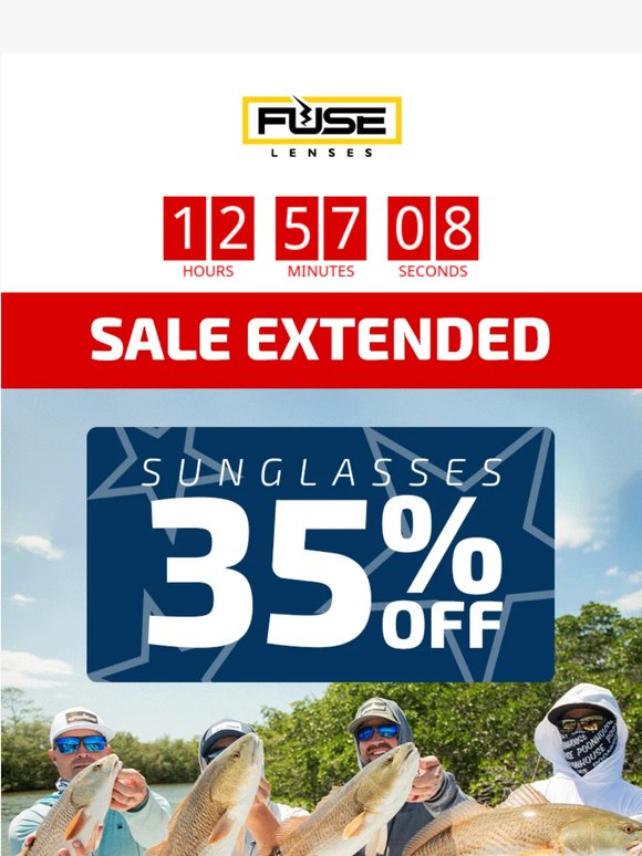 SALE EXTENDED: Up to 35% Off