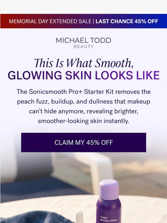 ⏰ Sale Extension! Save 45% on the dermaplaning system