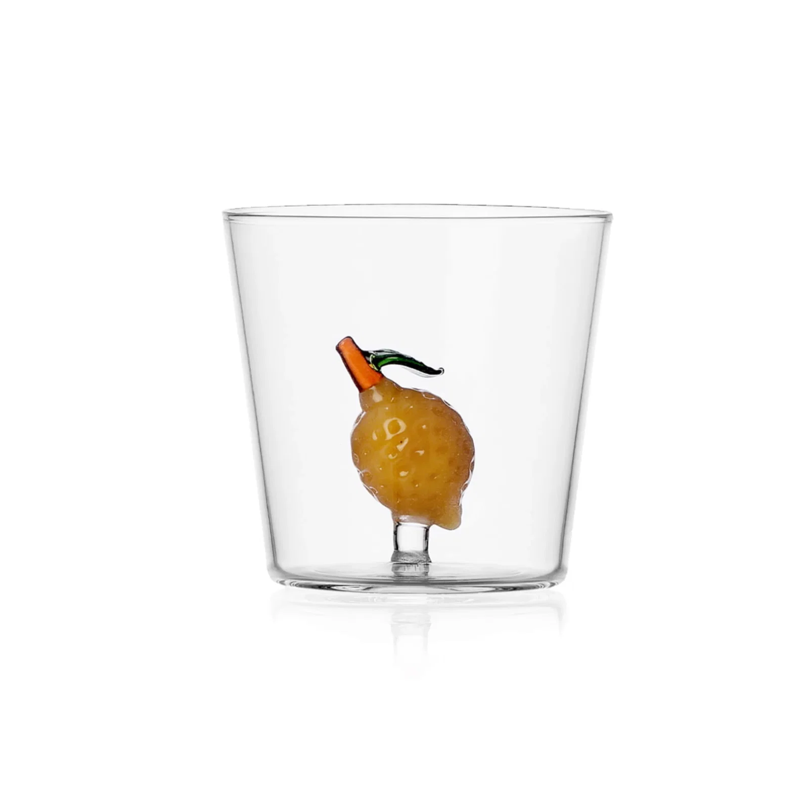 Image of Ichendorf Milano Glass Lemon Tumbler, 300ml